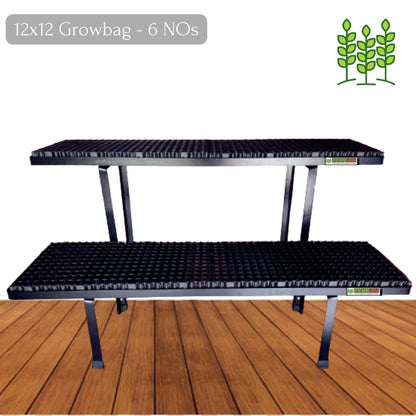 2Step Metal Stand (2SS-MS) - 40x20x20 Inches for Terrace Garden