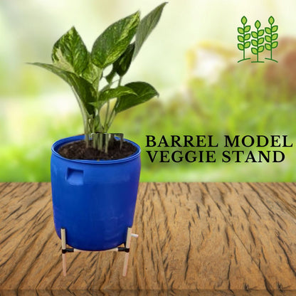 BM (14x14x20 In.) Barrel Stand Model for Terrace Garden
