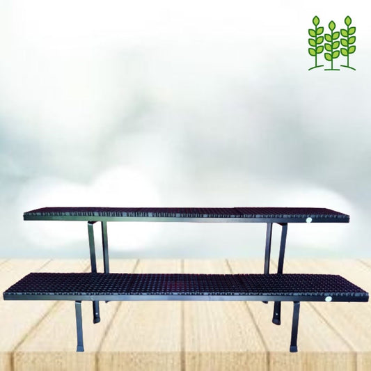 2Step Metal Stand Large (2SL-MS) - 60x20x20 Inches for Terrace Garden
