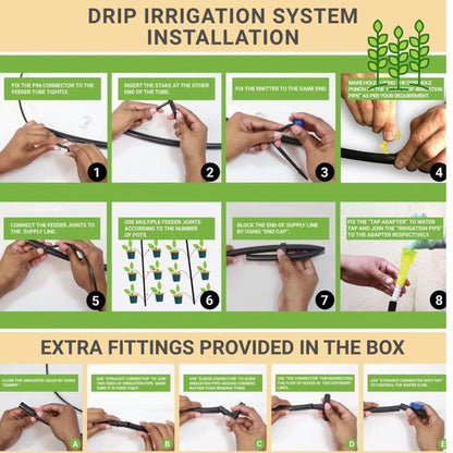 Drip Irrigation Garden Watering Kits