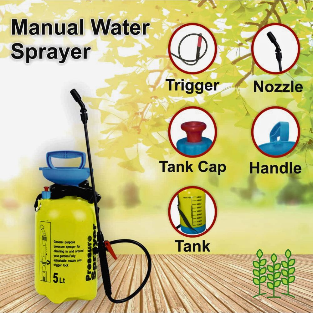 5 Litre Garden Pressure Sprayer