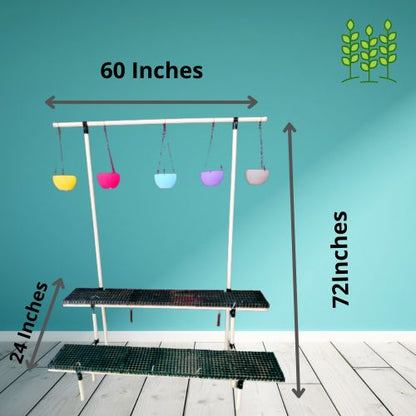 2Step Hang (60x20x72 In.) Stand Model for Terrace Garden