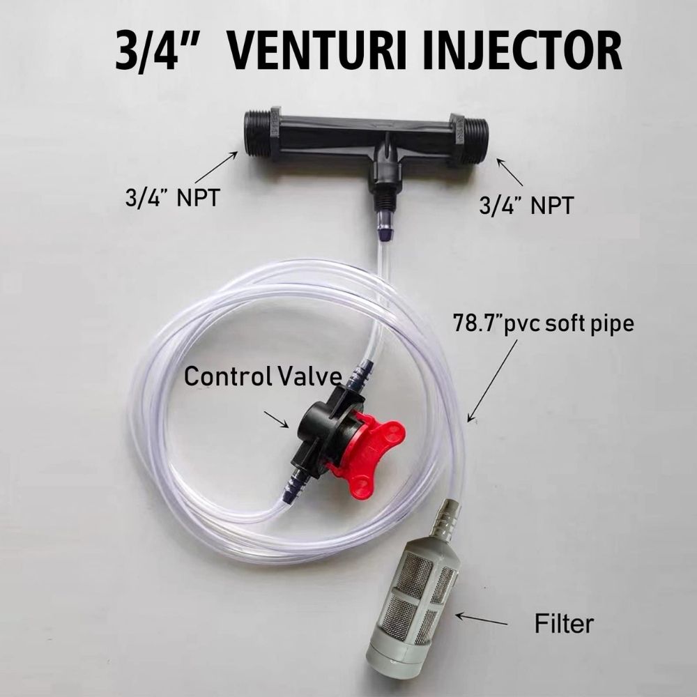 3/4 inch Venturi Injector Kit