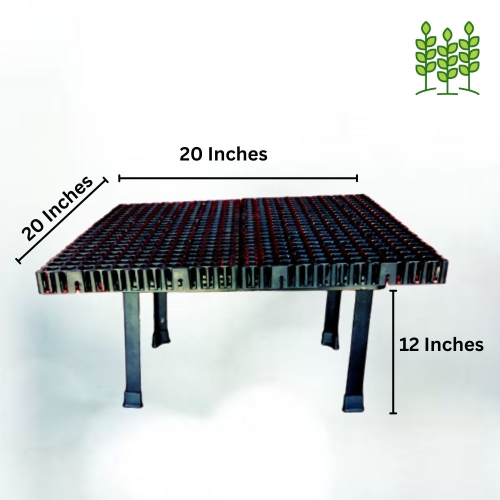 Square Metal Stand (SQ-MS) 20x20x12 Inches for Terrace Garden