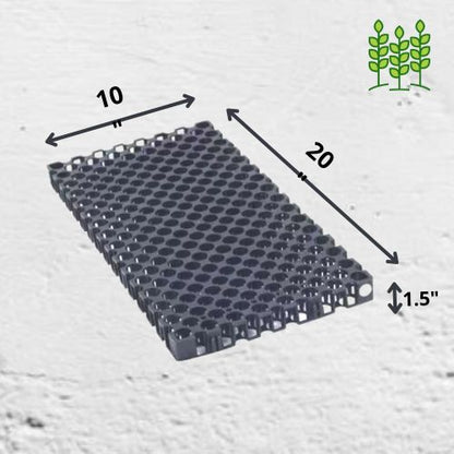 30 MM Drain Cell Mat(20x10 Inches) for Terrace Garden