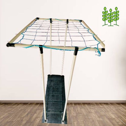 10 Growbags (10GCN) 60x20x72 Inches for Terrace Garden with Climbing Net Model