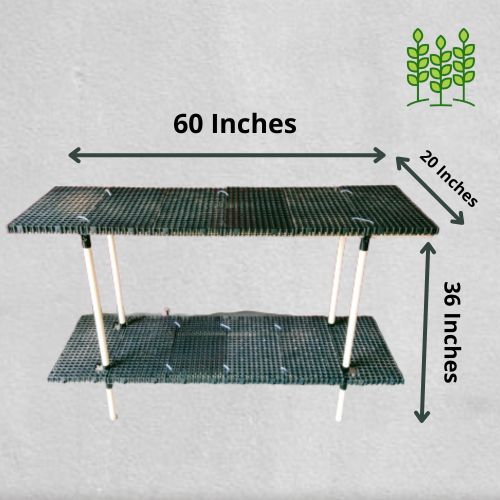 2 Tier Growbags (2T) 60x20x36 Inches for Terrace Garden