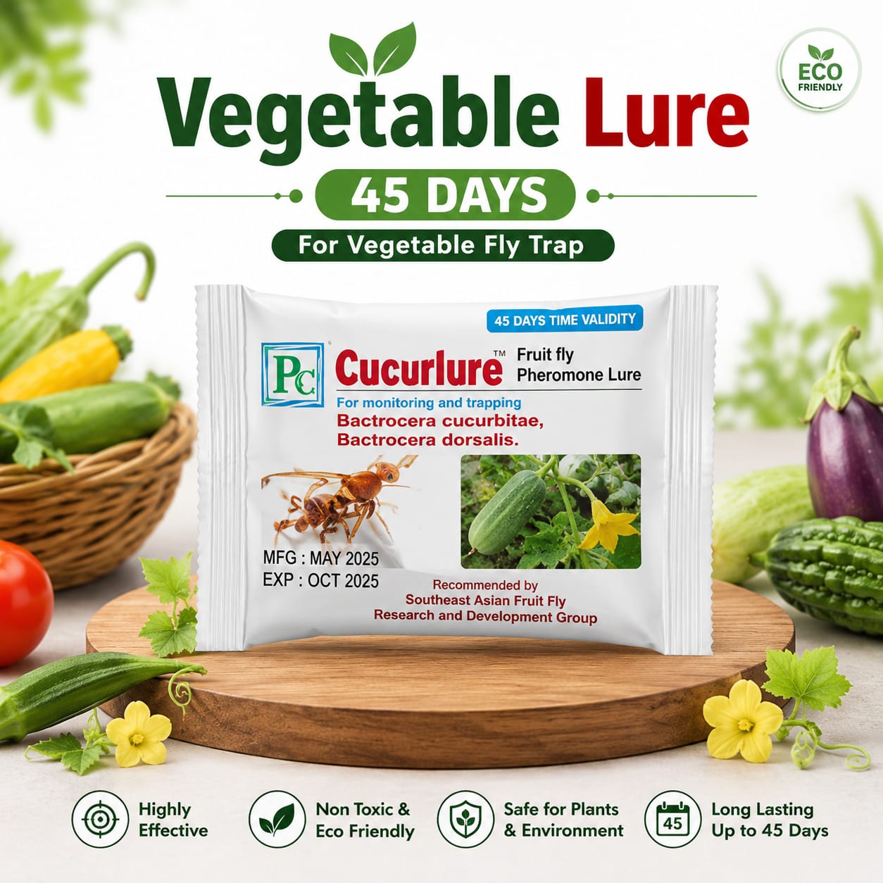 Vegetable Fly Trap & Lure
