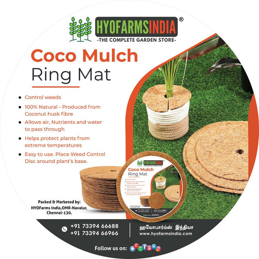 Coco Rings Mat -  PACK of 3