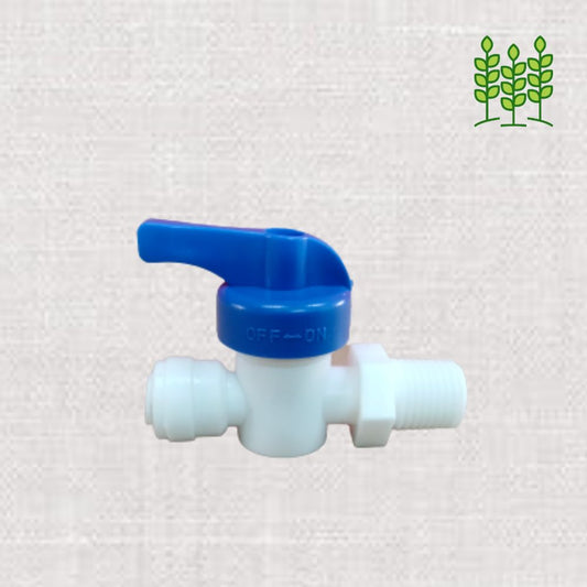 RO ON/OFF Inlet Valve (12mm to 6mm)