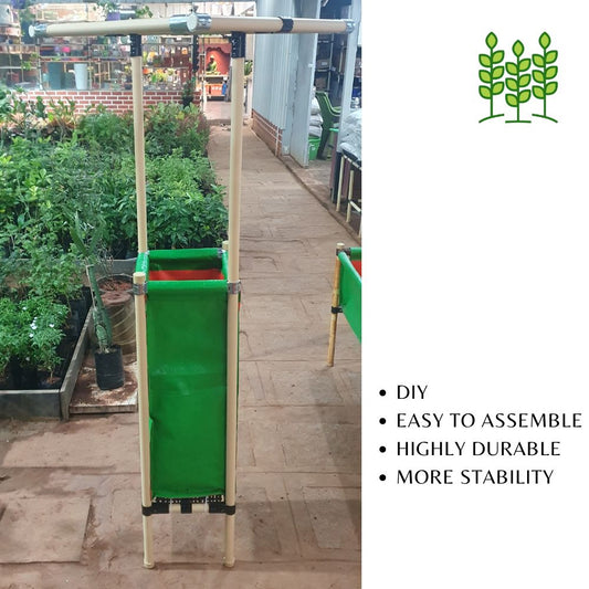 Dragon Fruit Planter (20x20x60 In.) Stand