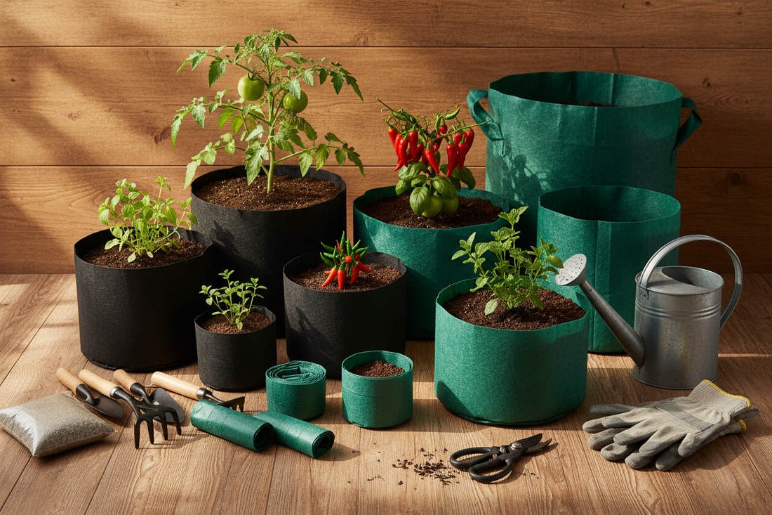 Best Growbags for Indian Gardens — HDPE vs Regular Growbags 2026 Guide