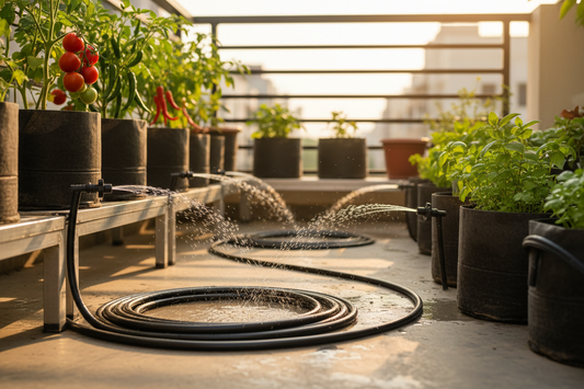 Drip Irrigation for Indian Balcony & Terrace Gardens — Complete 2026 Guide