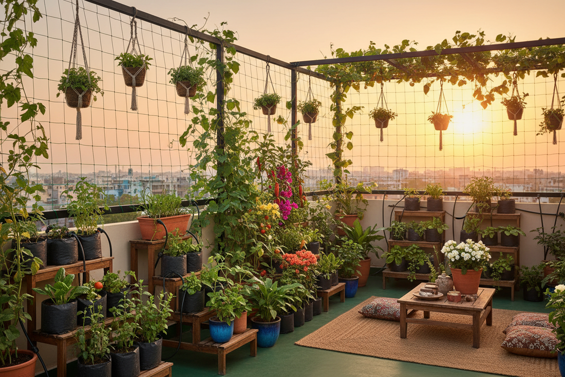 Terrace Garden Setup Guide for Indian Homes — Complete 2026 Guide