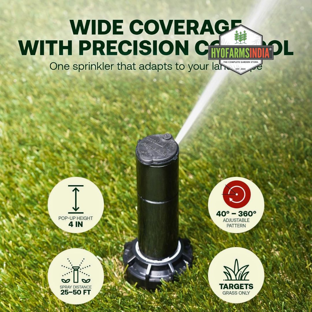 RAINBIRD POPUP LAWN SPRINKLER THREAD