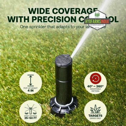 RAINBIRD POPUP LAWN SPRINKLER THREAD