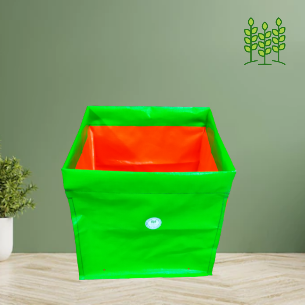 18x18 SQR HDPE GrowBag 220 GSM