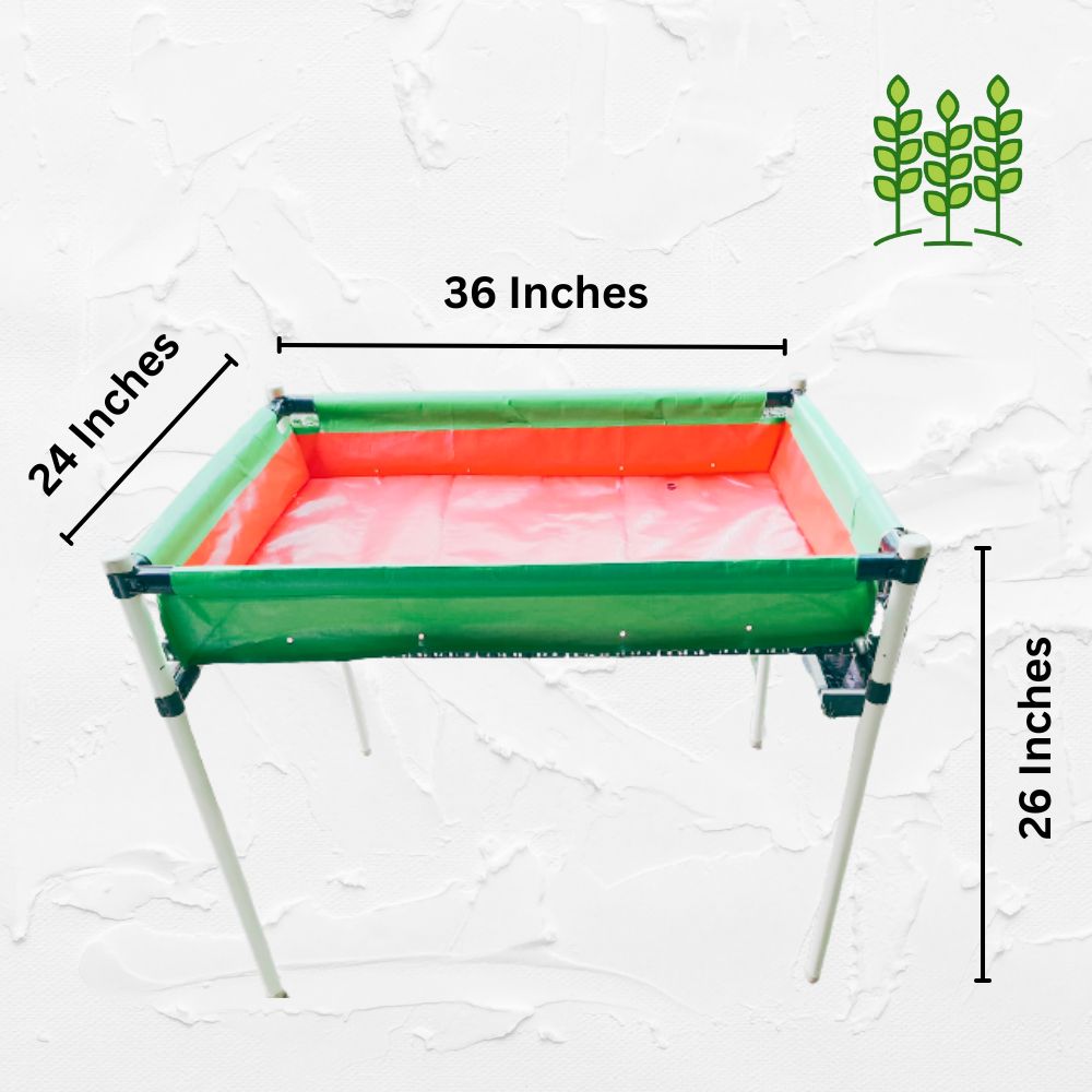 Green Bag Balcony Stand Models for Terrace Garden