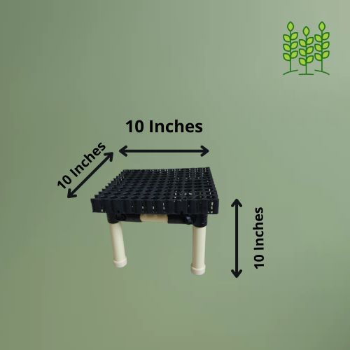 BST (10x10x10 In.) Balcony Tiny Stand Model for Terrace Garden