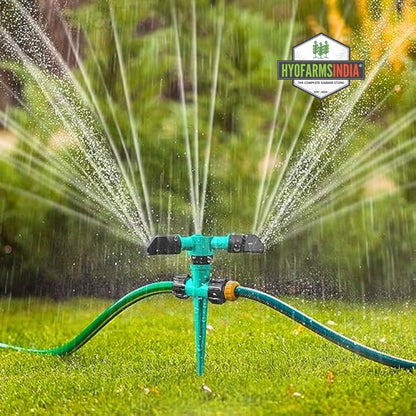 3OUTLET LAWN SPRINKLER PUSH