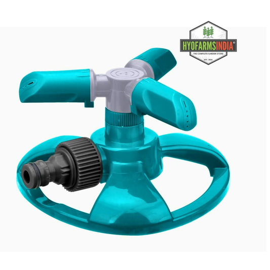 3ARM ROTATARY LAWN SPRINKLER PUSH