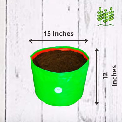 15x12 RND HDPE 220 GSM GrowBag