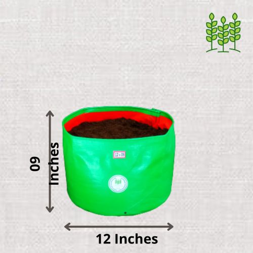 12x09 RND HDPE 220 GSM GrowBag