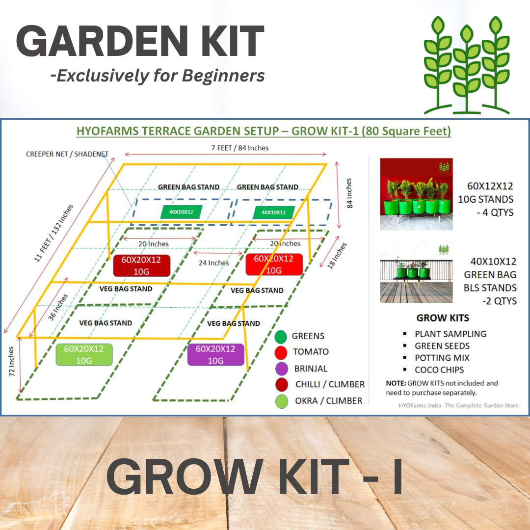 Terrace Garden Grow Kit - I