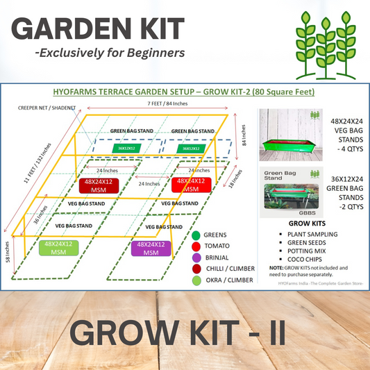 Terrace Garden Grow Kit - II