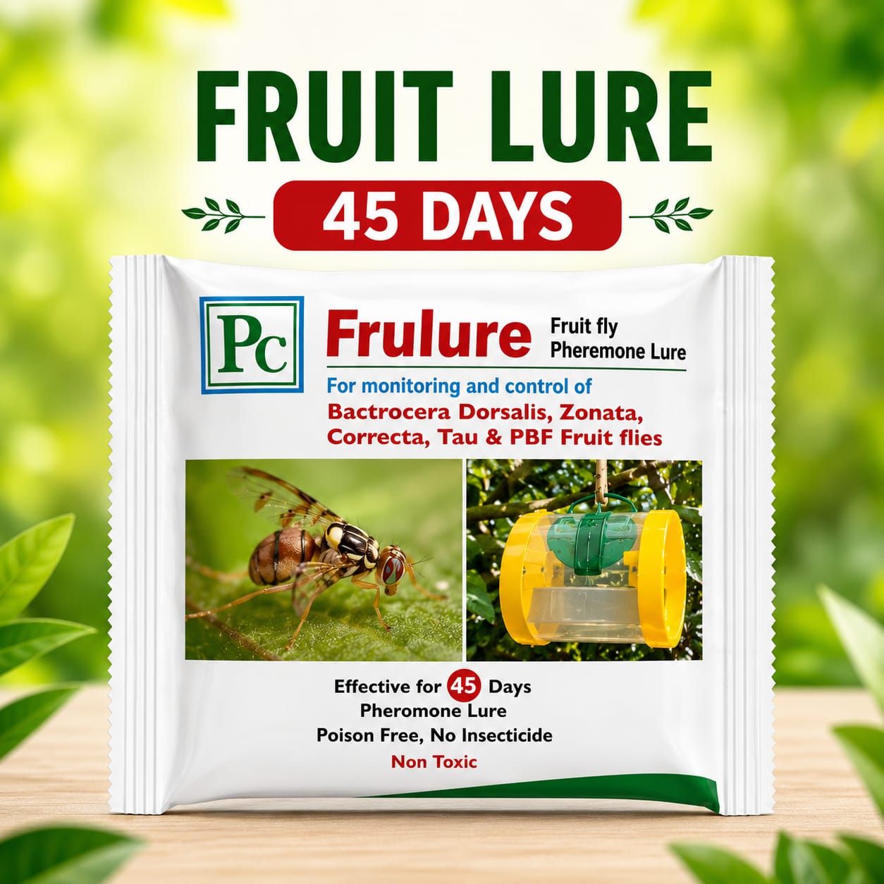 Fruit Fly Trap & Lure