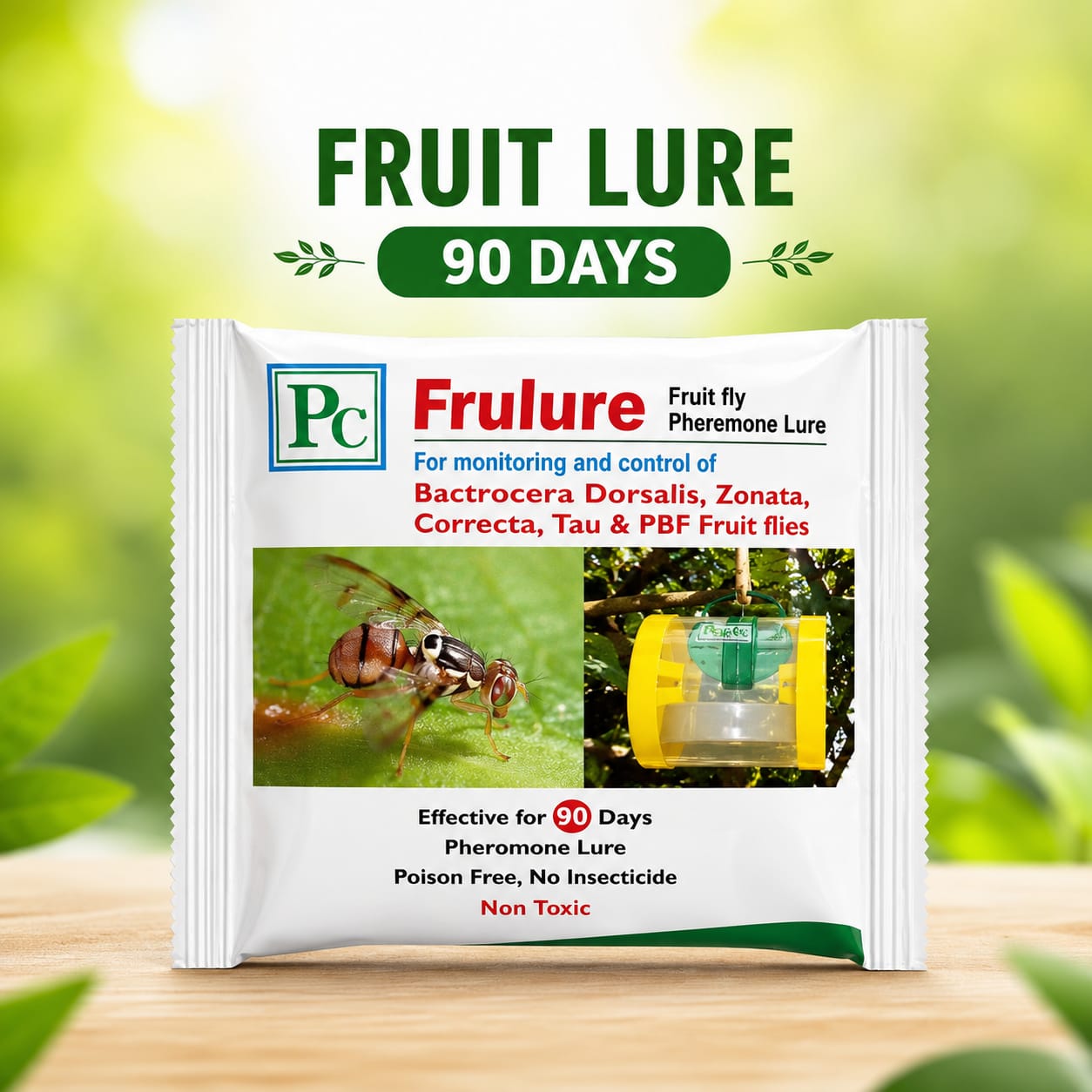 Fruit Fly Trap & Lure
