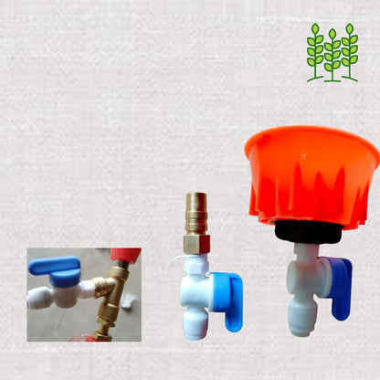 RO ON/OFF Inlet Valve (12mm to 6mm)